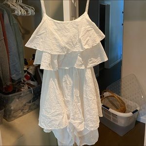 Oh Polly white romper